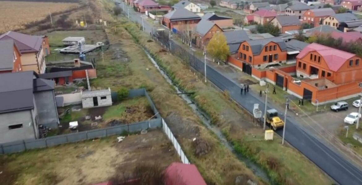 В Ингушетии в Назрани близится к завершению капитальный ремонт улицы Овражной